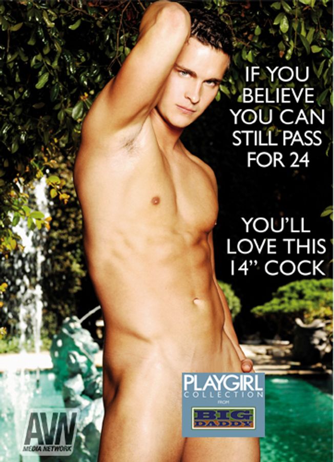 Playgirl 14-Inch Cock Greeting Card
