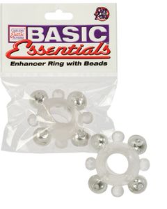 Basic Essentials Enhancer Ring with Beads