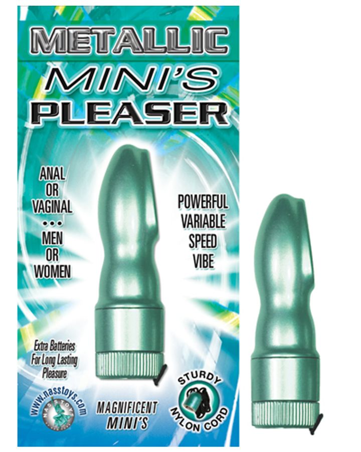 Metallic Mini’s Ribbed/G-Spot/Pleaser