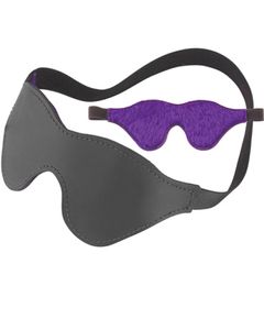 Purple Fur Blindfold