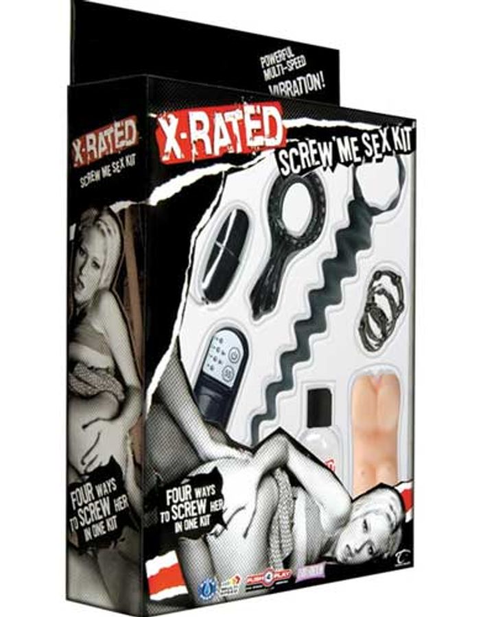 X-Rated Screw Me Sex Kit