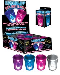 Light Up Cock Shot Glass