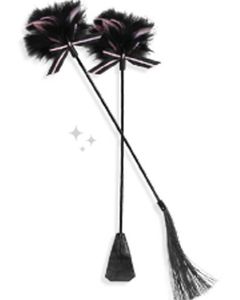 Good Girl Bad Girl Feather Whipper/Spanker