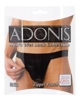 Adonis Men’s Wet Look Collection Zipper Pouch