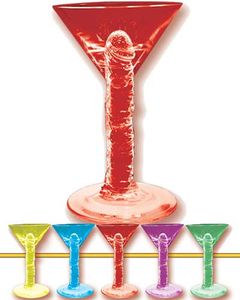 Martini Weenie Light-Up Party Glasses