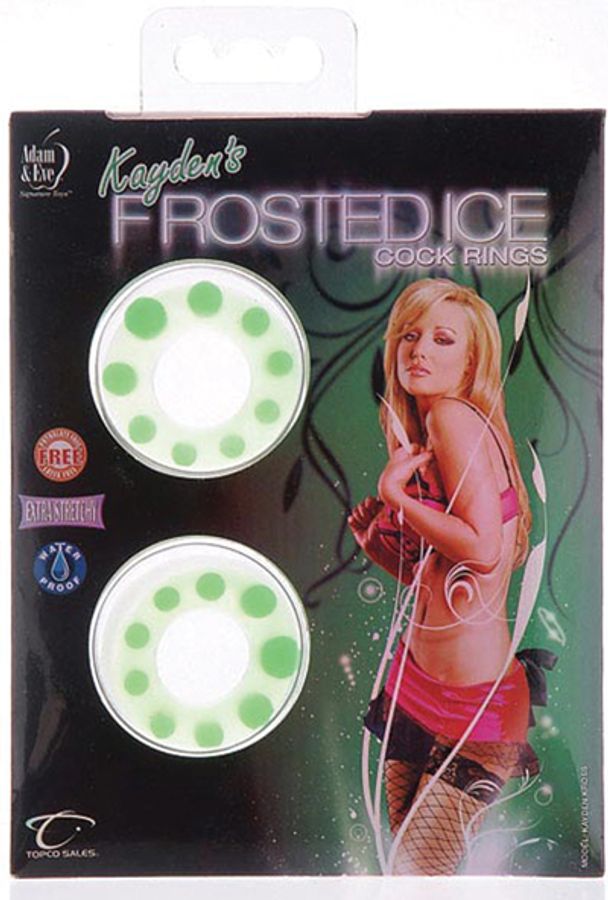 Kayden’s Frosted Ice Cock Rings