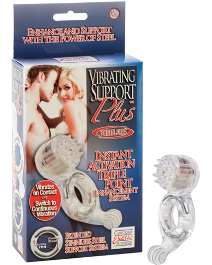 Vibrating Support Plus Instant Activation Triple Point Enhancement System