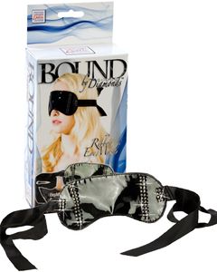 Bound By Diamonds Ribbon Eye Mask