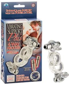 Vibrating Support Plus 4-Way Arouser