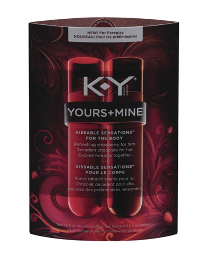 K-Y Yours+Mine Kissable Sensations