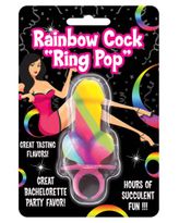 Rainbow Cock Ring Pop