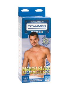 Marco Blaze 8.5” Realistic Cock