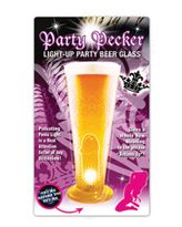 Party Pecker Light-Up Party Beer Glass