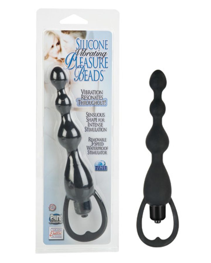 Silicone Vibrating Pleasure Beads