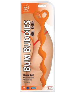 Bum Buddies Anal Beads Silicone Swirl