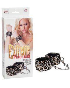 Extreme Pure Gold Leopard Cuffs