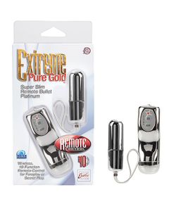 Extreme Pure Gold Super Slim Remote Bullet