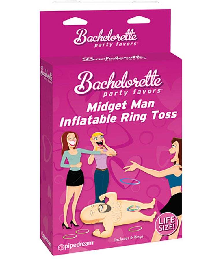 Midget Man Inflatable Ring Toss