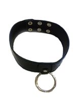 Leather Large O Ring Collar