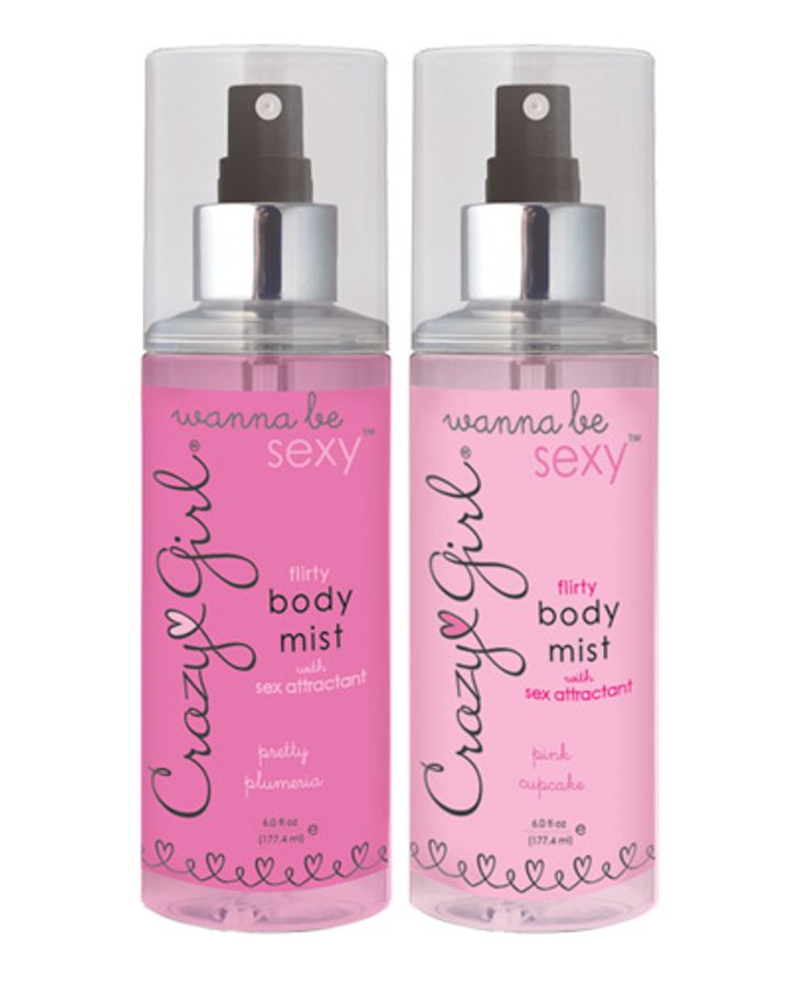 Crazy Girl Wanna Be Sexy Flirty Body Mist