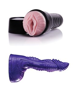 Cyborg Fleshlight and Dildo