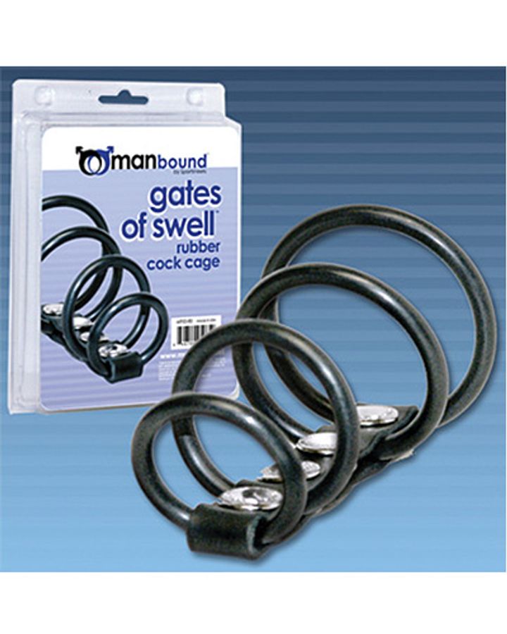Gates of Swell Rubber Cock Cage