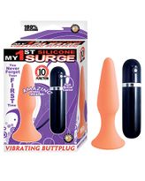 My 1st Silicone Surge Vibrating Butt Plug