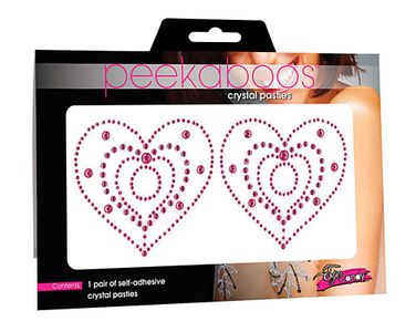 Peekaboos Crystal Pasties