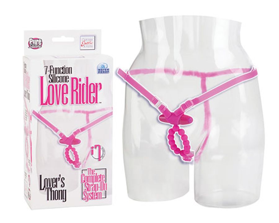 7-Function Silicone Love Rider Lover’s Thong