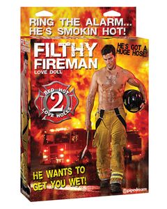 Filthy Fireman Love Doll