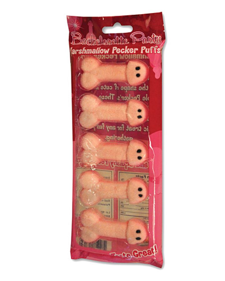 Bachelorette Party Marshmallow Pecker Puffs