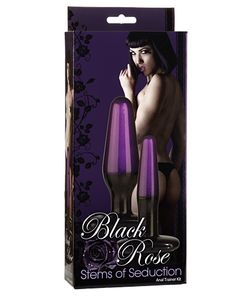 Black Rose Stems of Seduction Anal Trainer Kit