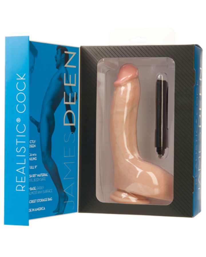 James Deen Realistic Cock/Vibrating Cock