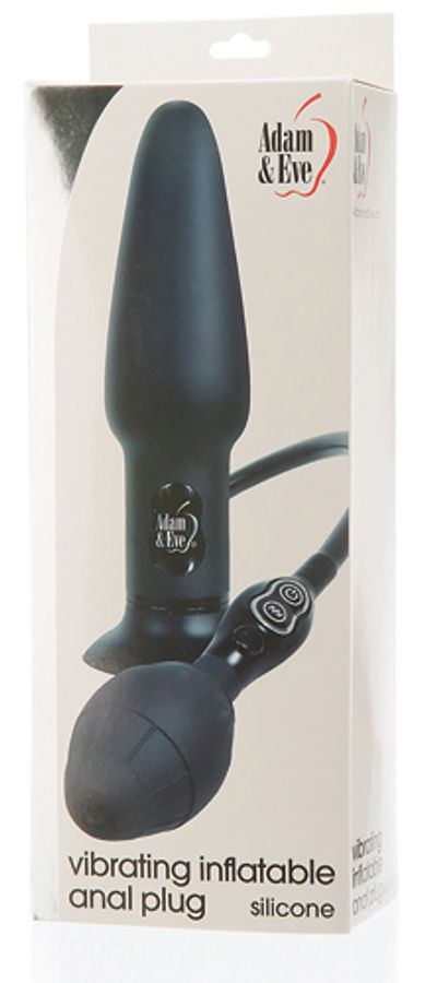 Vibrating Inflatable Anal Plug