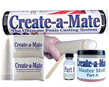 Create-a-Mate Handle Grip Penis Casting System