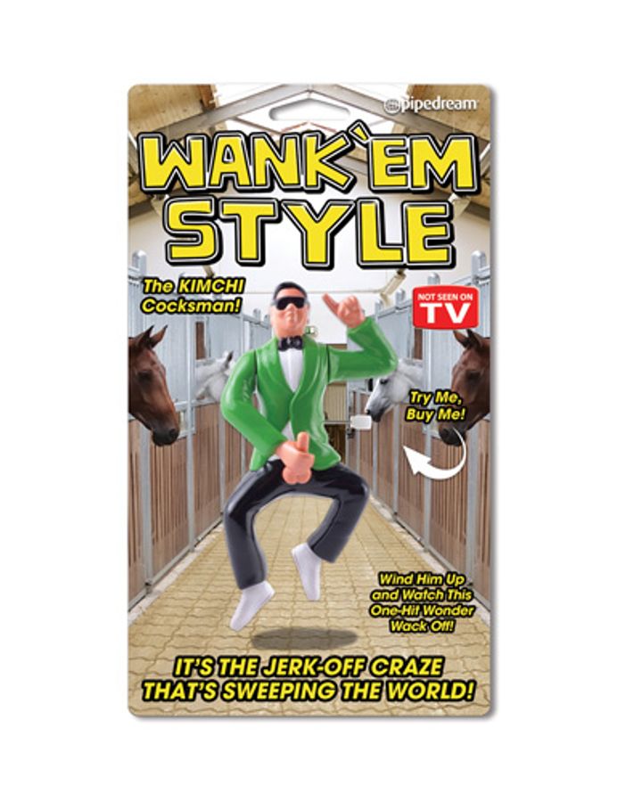 Wank ’Em Style Wind-Up Doll