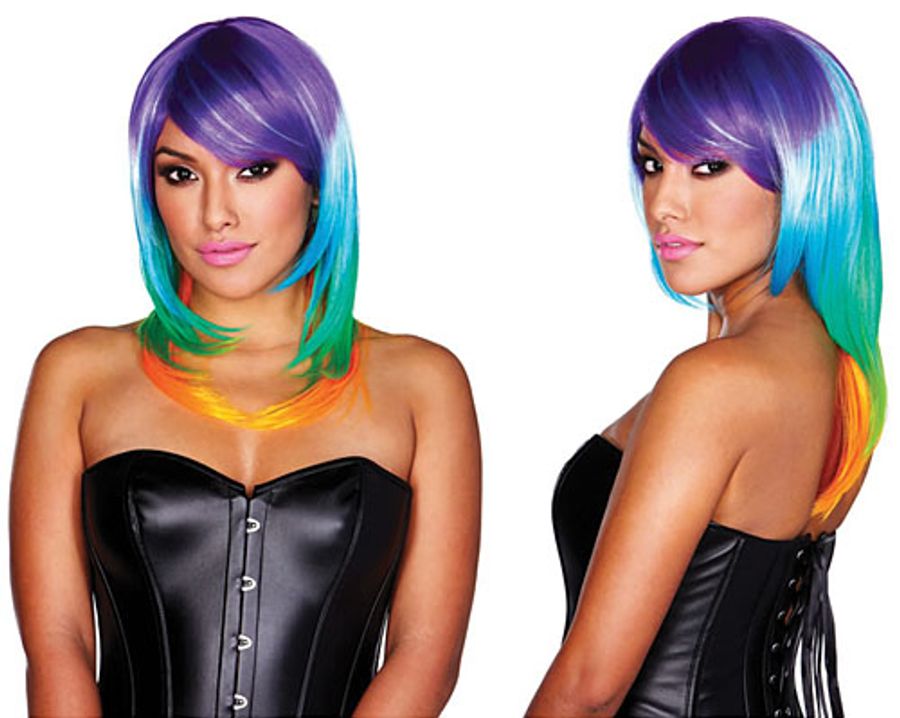 Rainbow Pleasure Wig