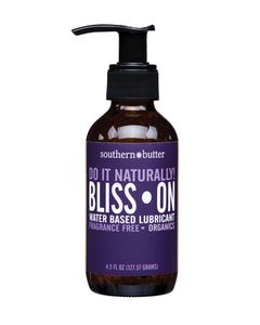 Do It Naturally Bliss On Water-Based Lubricant