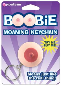 Boobie Moaning Keychain