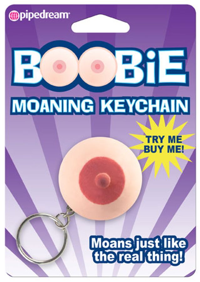 Boobie Moaning Keychain