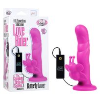 10-Function Silicone Love Rider Butterfly Lover