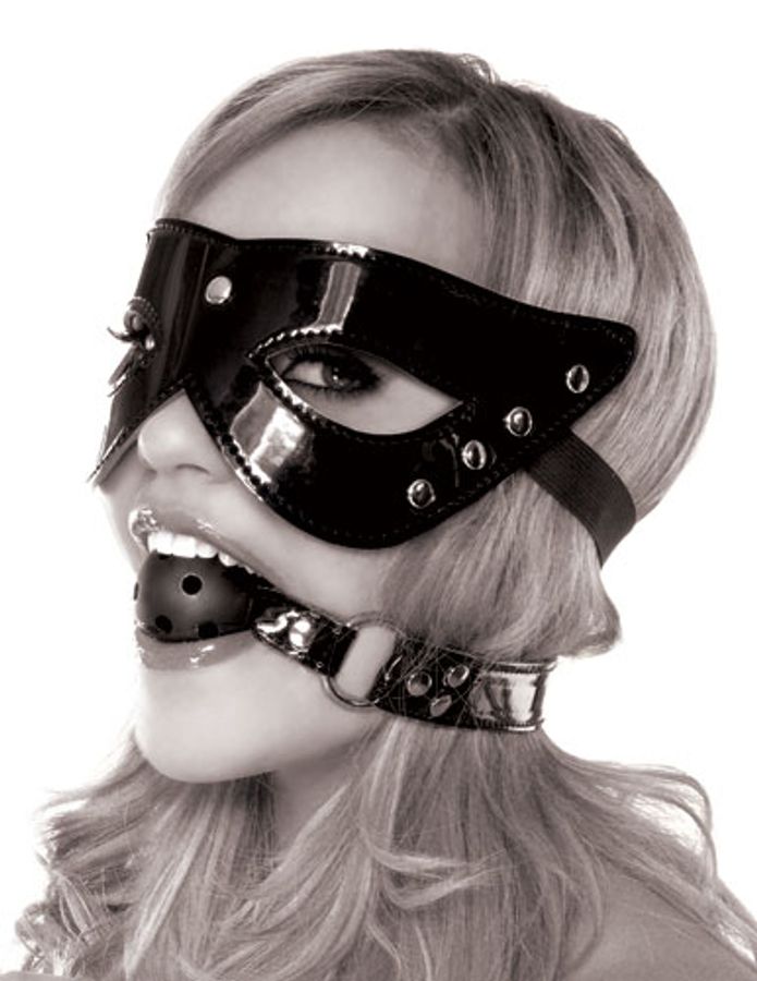 Masquerade Mask and Ball Gag