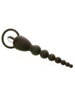 Vibrating Silicone Anal Beads