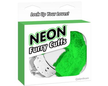 Neon Furry Cuffs