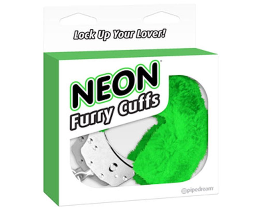 Neon Furry Cuffs