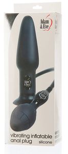 Vibrating Inflatable Anal Plug (Adam & Eve)