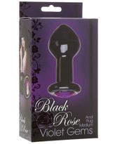 Black Rose Violet Gems