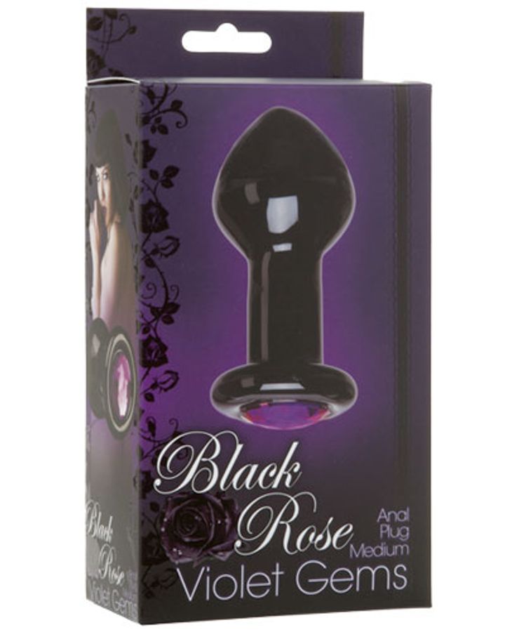 Black Rose Violet Gems