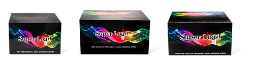 Super Load Anal Numbing Wipes