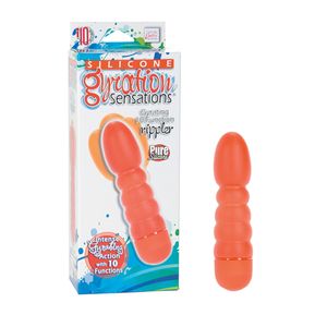 Silicone Gyration Sensations Gyrating 10-Function Rippler